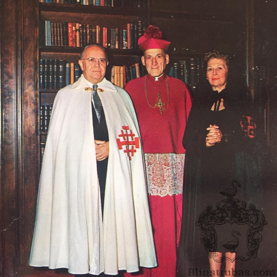 Stanley-Blinstrub-and-Mary-his-wife-with-Cardinal-Cushing