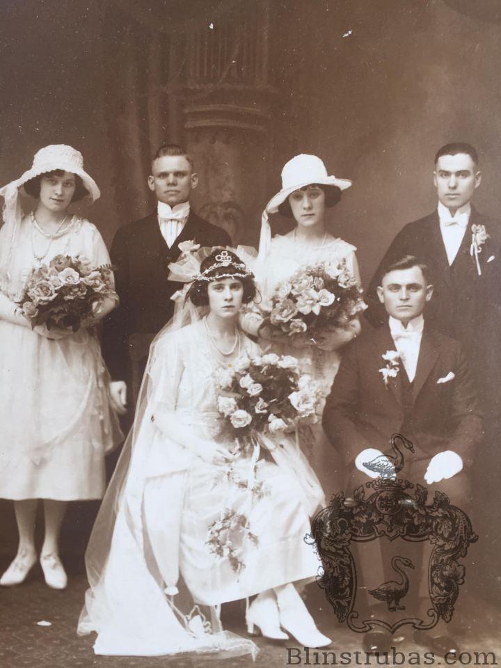 Stanley-Blinstrub-and-Mary-on-their-wedding-day