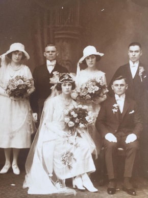 Stanley-Blinstrub-and-Mary-on-their-wedding-day