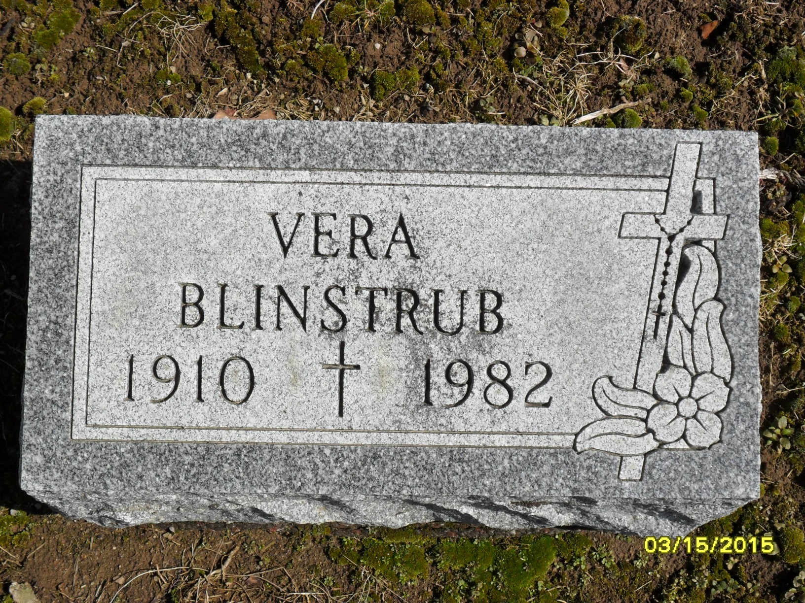 ID1122-Vera-Dziuvenyte-Blinstrub-19100703-19820802-Graceland-Cemetery-Sydney-Ohio
