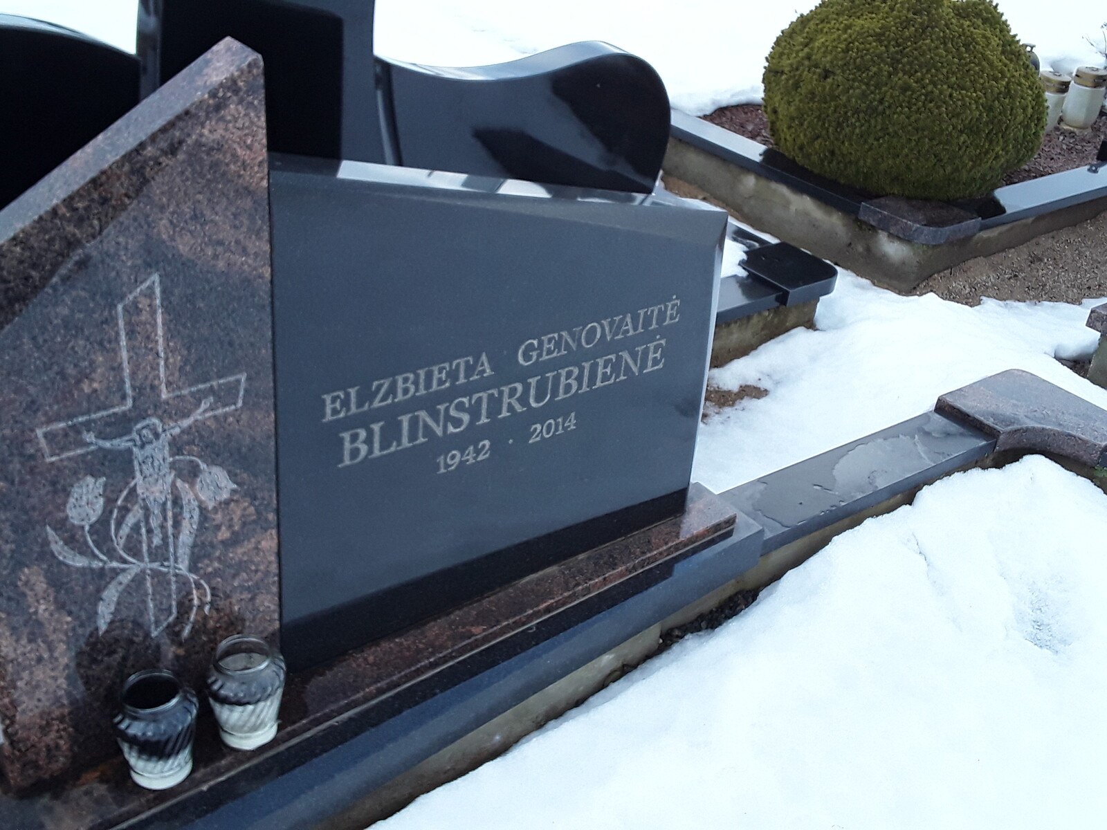 Elzbieta-Genovaite-Blinstrubiene-1942-2014-Kauno-Vainatrakio-kapines