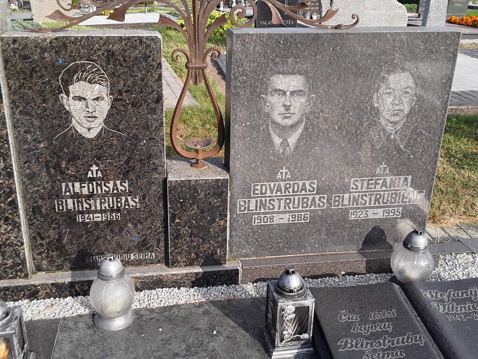 ID182-Edvardas-19131114-1986-ID186-Stefanija-19230116-1995-ID187-Alfonsas-19410216-19660530-Batakiu-kapines