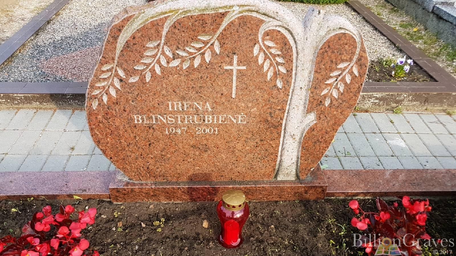 Irena-Blinstrubiene-1947-2001-Kaunas-Slienavos-kapines
